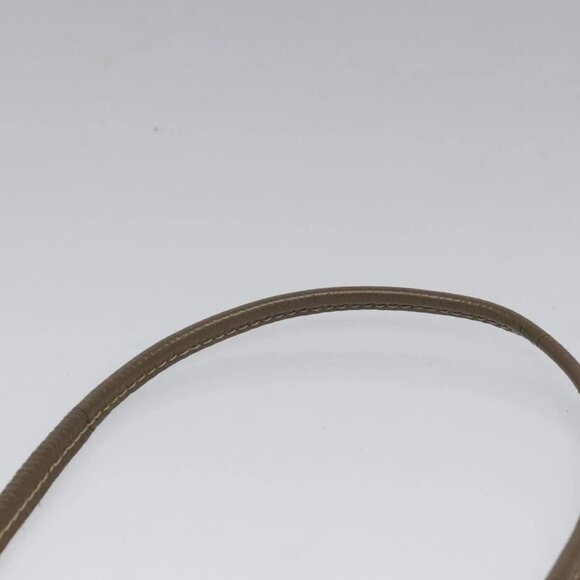 FENDI Zucchino Canvas Shoulder Bag Beige Auth 104456 - Picture 9 of 16